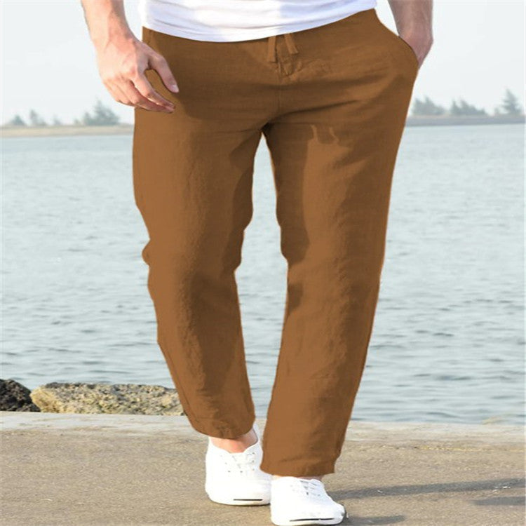 W&W Mode | Hochwertige Leinenhose