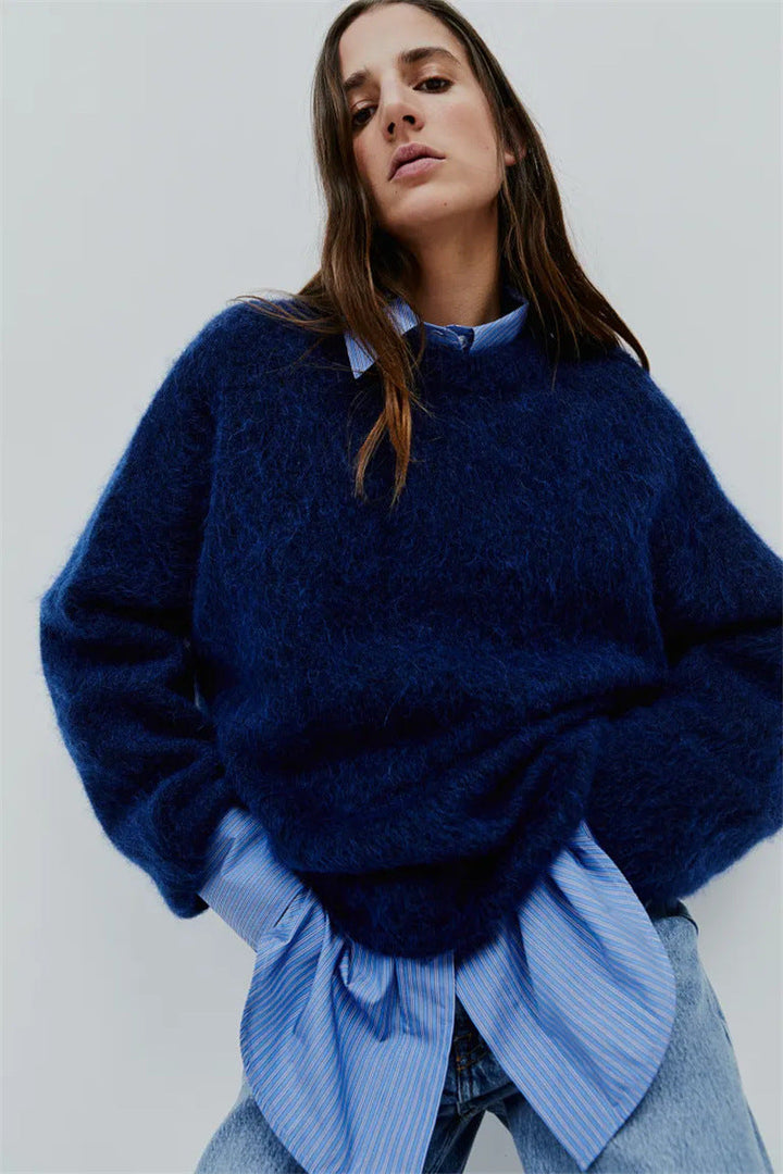 W&W Mode | aus Mohair - oversized Damenpullover