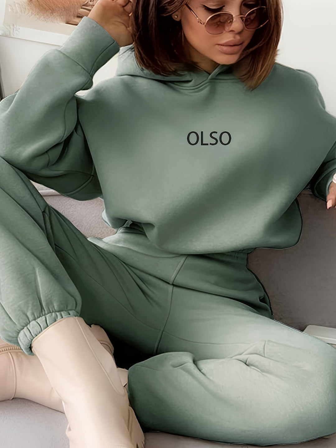 W&W Mode | Damen Freizeit Kapuzenpullover und Jogginghosen