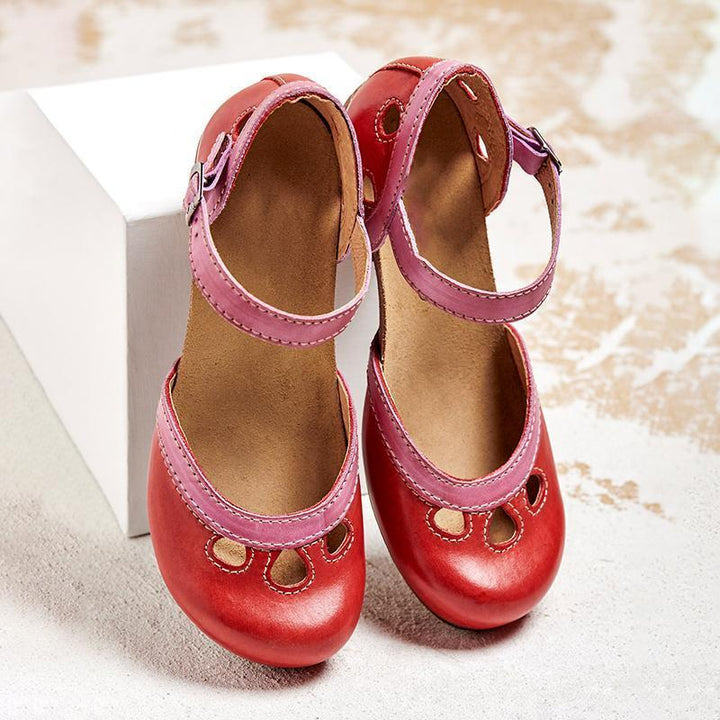W&W Mode | Sandalen Mit Niedrigen Absätzen