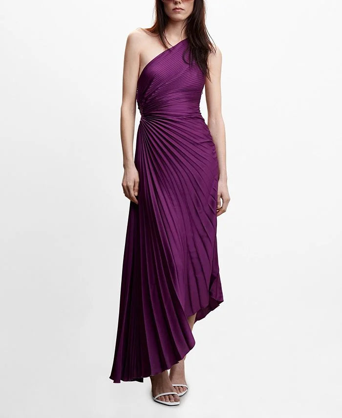 W&W Mode | One Shoulder Maxikleid