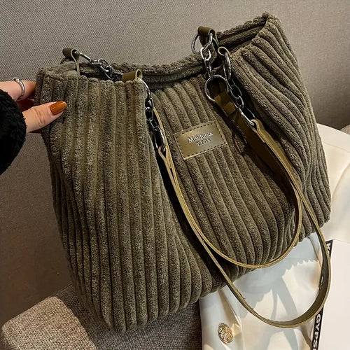 Damen-Handtasche aus Samt