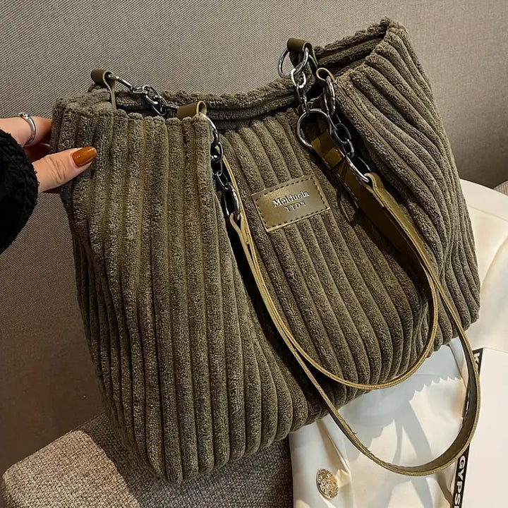 W&W Mode | Samtcord Baumwolltasche