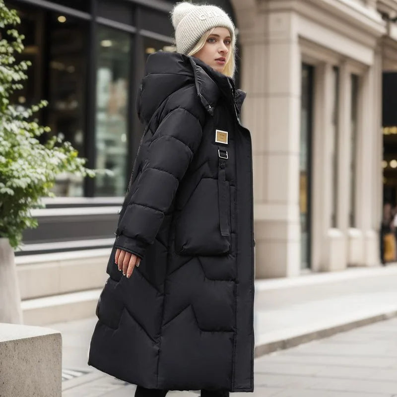 W&W Mode  - Diana- Luxuriöse Damenwinterjacke