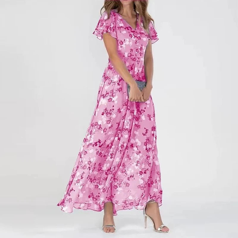 W&W Mode | Glamourös Bauchbedeckendes Kleid