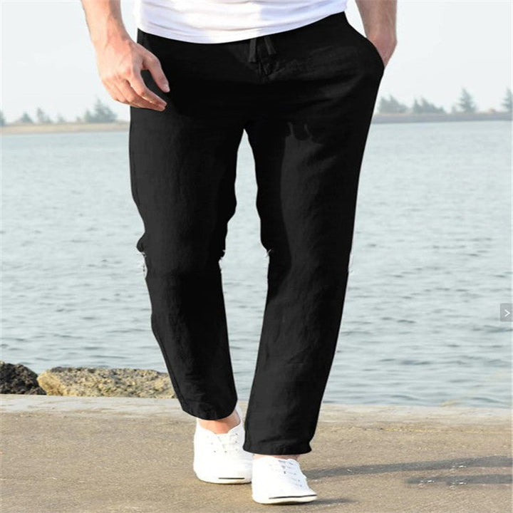 W&W Mode | Hochwertige Leinenhose
