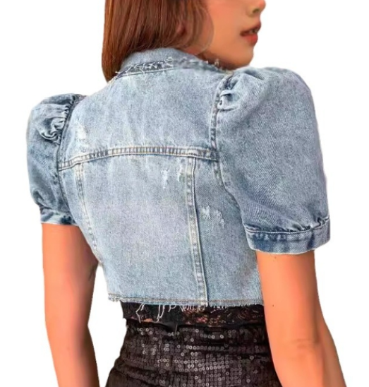 W&W Mode | Blaue Jeansjacke – Vielseitiger Klassiker für Jeden Look