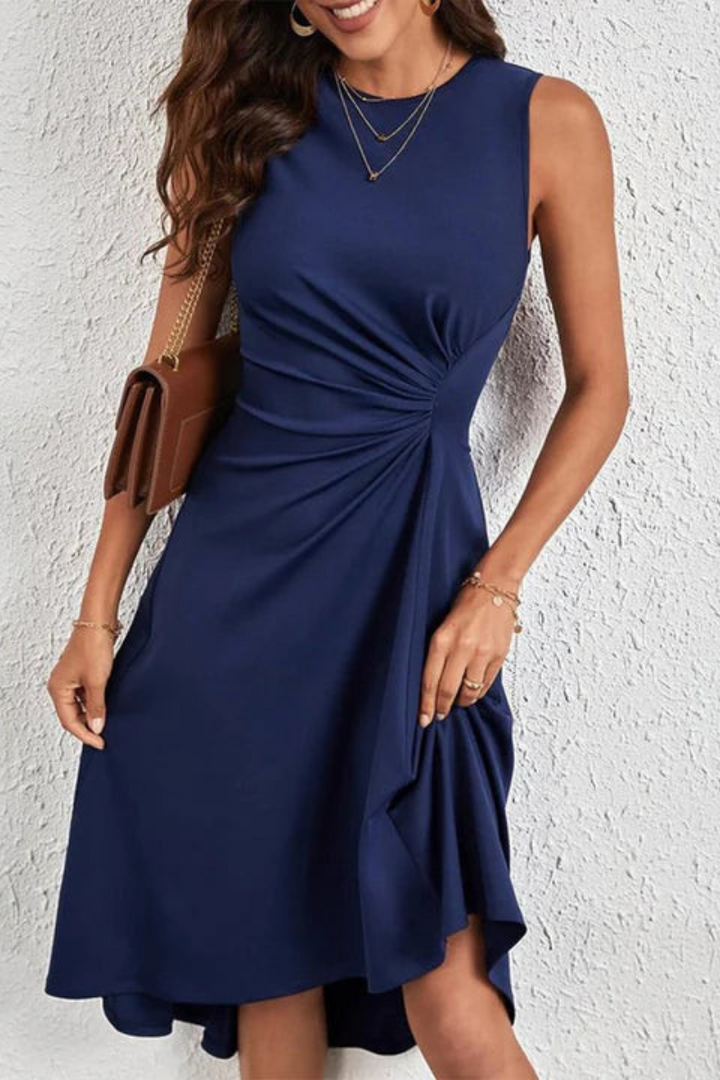 W&W Mode | Festliches Midi Wickelkleid Elegant