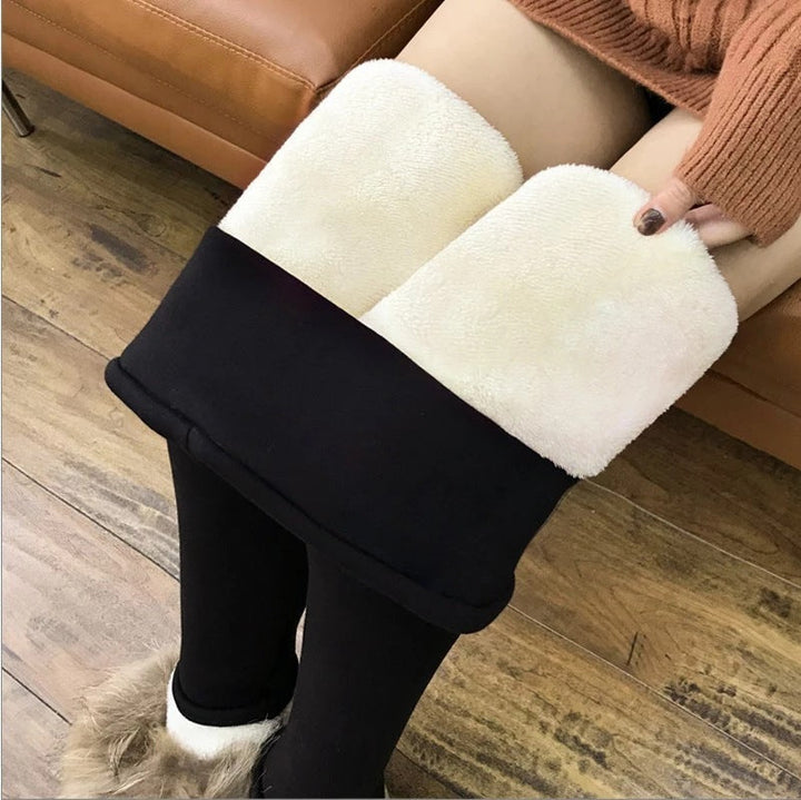 W&W Mode | Leggings - hohe Taille Stretchleggings mit beidseitigem Design