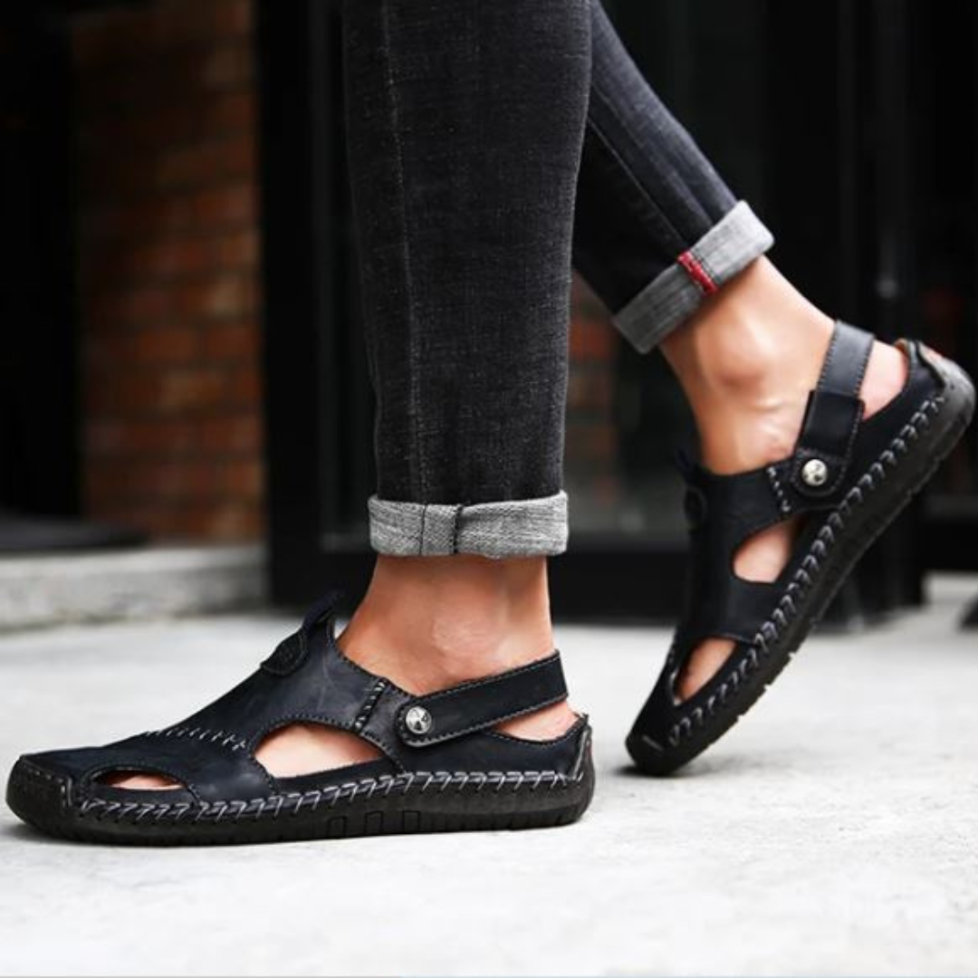 W&W Mode | Edle Ledersandalen