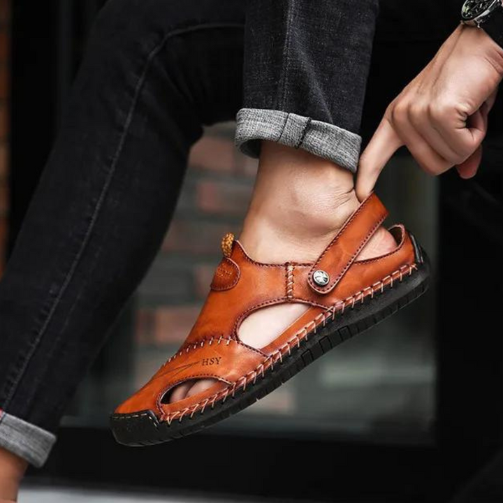W&W Mode | Edle Ledersandalen