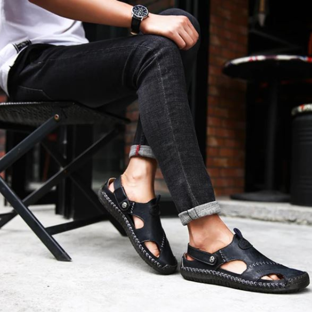 W&W Mode | Edle Ledersandalen