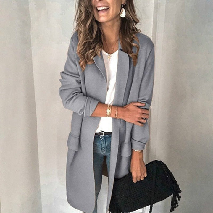 W&W Mode | Lange Bequeme Dünne Strickjacke Für Frauen
