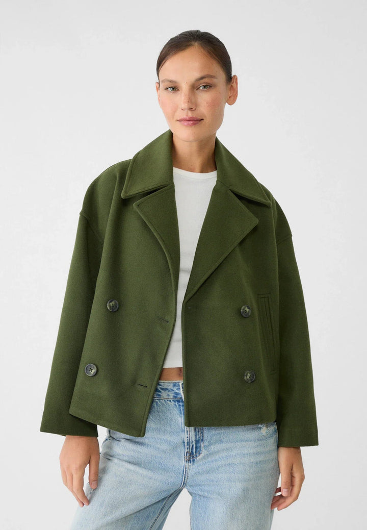 W&W Mode | Kurz kurzes Wildlederjacke