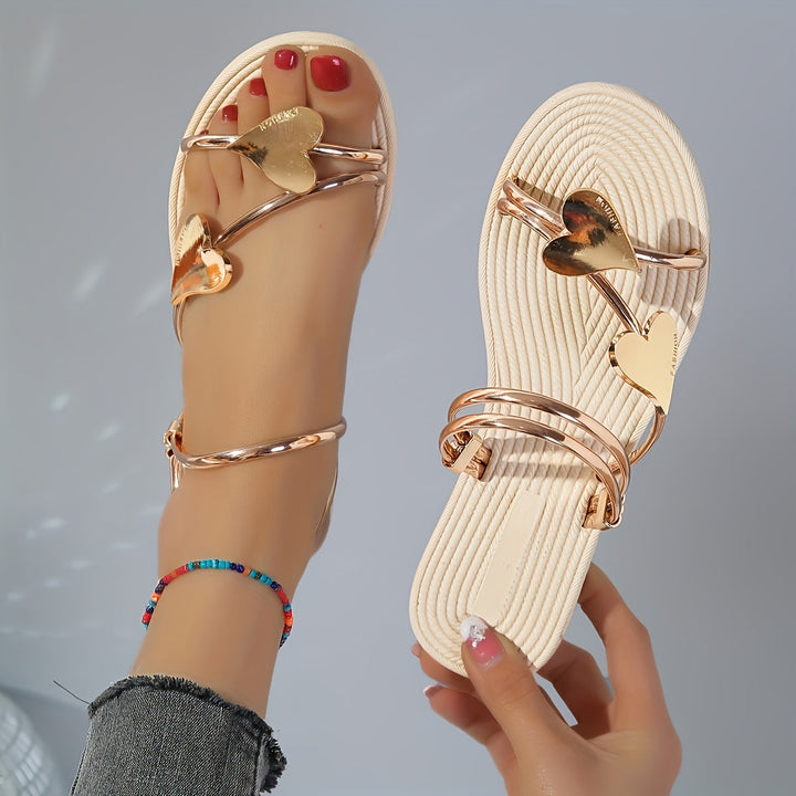 W&W Mode | Herzförmige Sandalen