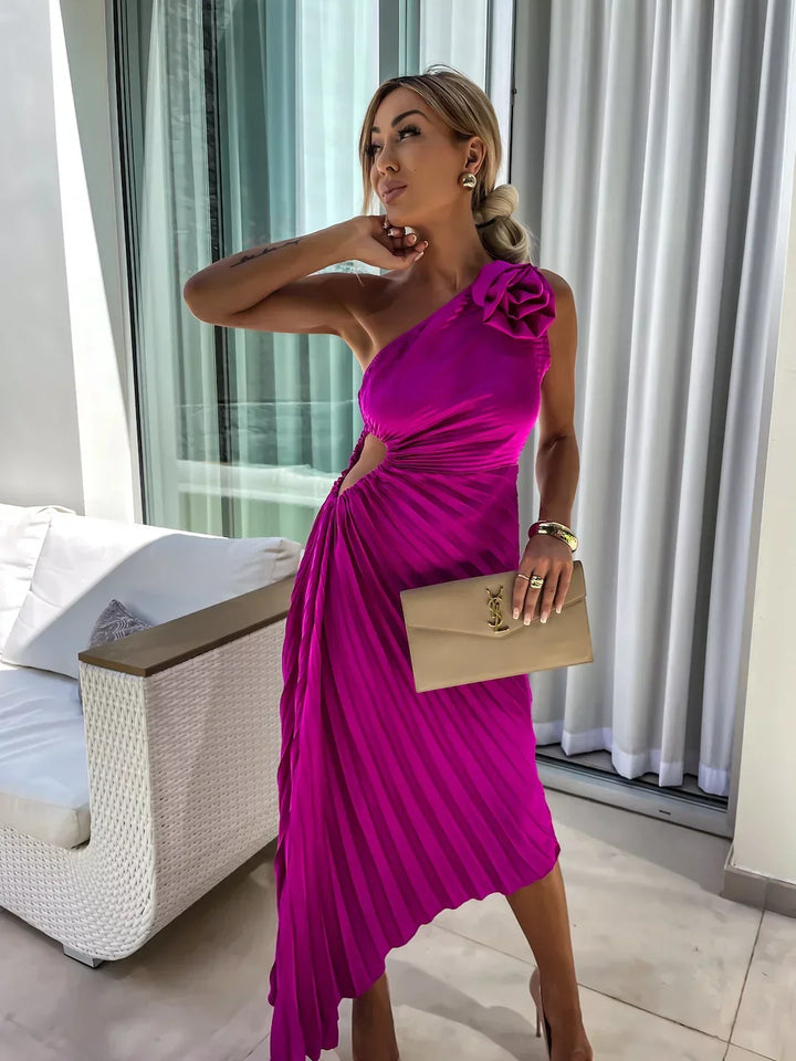 W&W Mode | Blumen Schulterkleid