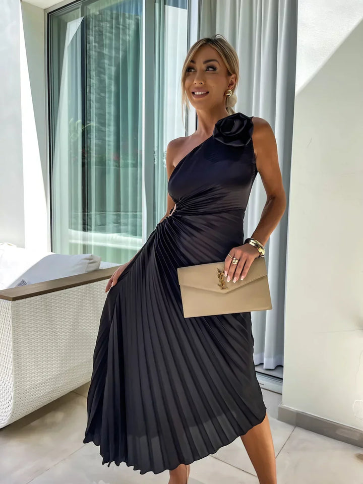 W&W Mode | Blumen Schulterkleid