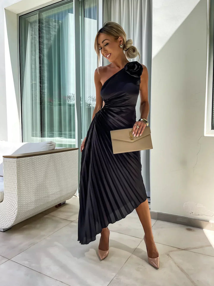 W&W Mode | Blumen Schulterkleid