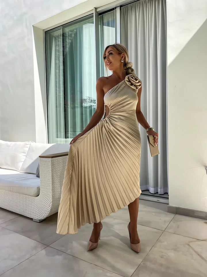 W&W Mode | Blumen Schulterkleid