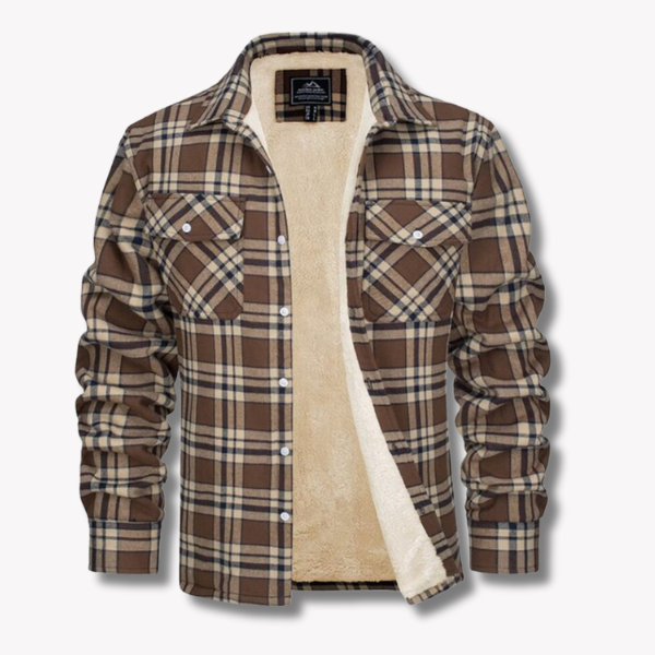 W&W Mode | Garth Fleece Karohemd Jacke
