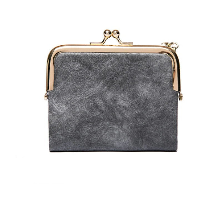 W&W Mode | Kiss Lock Tasche - stilvolle Damen Münzgeldbörse