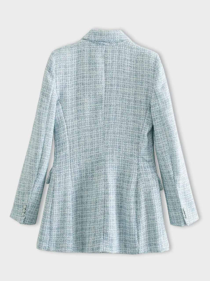 W&W Mode - karierter tweed-blazer