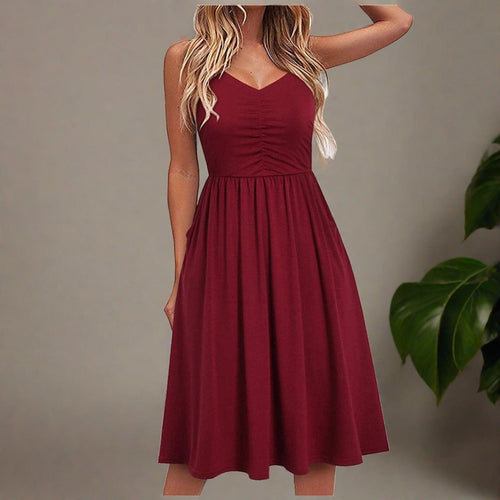 Damen Midikleid für den Sommer