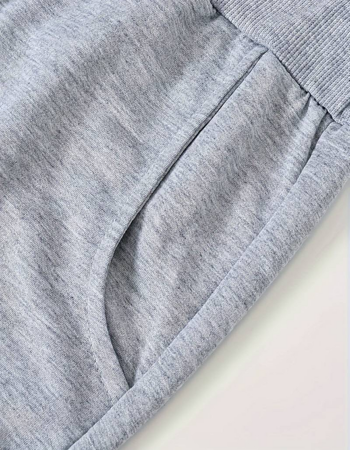W&W Mode | Herren 3/4 Jogginghose Schwarz