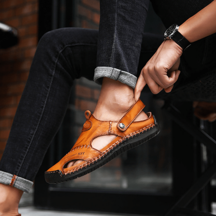 W&W Mode | Bequeme Sandalen mit Verstellbarem Riemen und Rutschfester Sohle