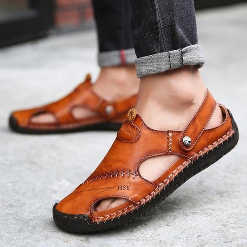W&W Mode | Bequeme Sandalen mit Verstellbarem Riemen und Rutschfester Sohle