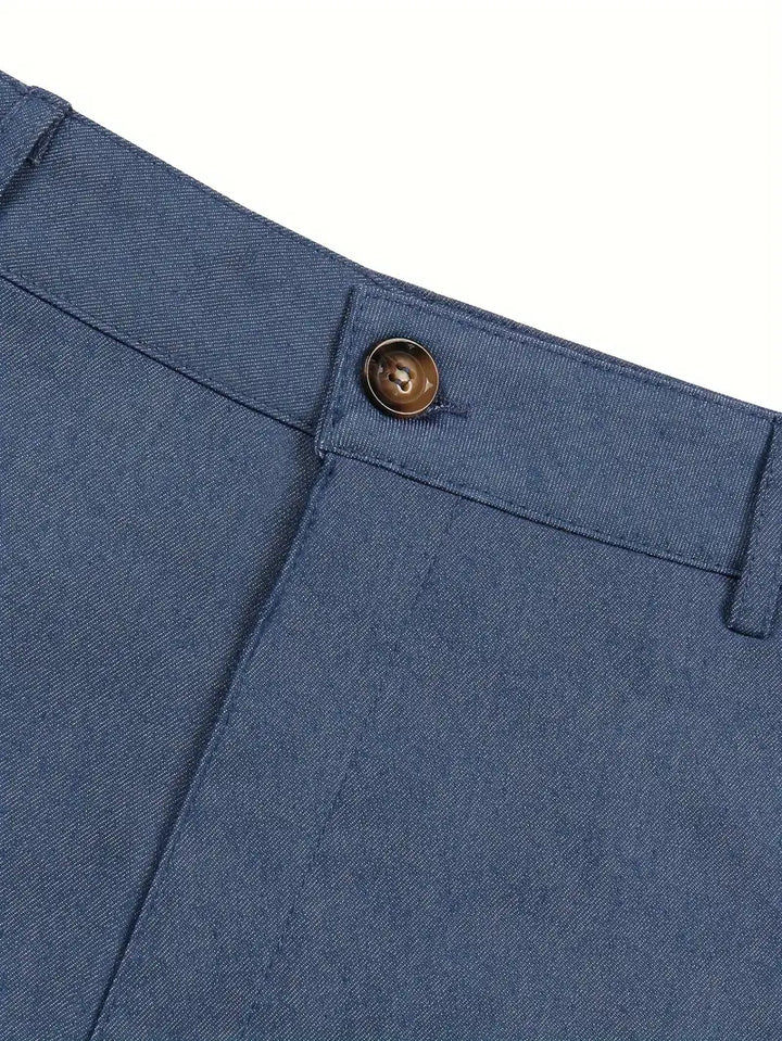W&W Mode | Herren Chino Hose Beige Stoffhose