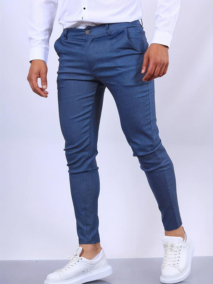 W&W Mode | Herren Slim Fit Freizeithose Modisch