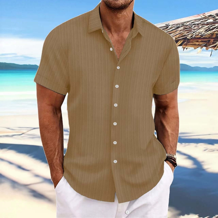 W&W Mode | Herren Kurzarm Hemd Sommer