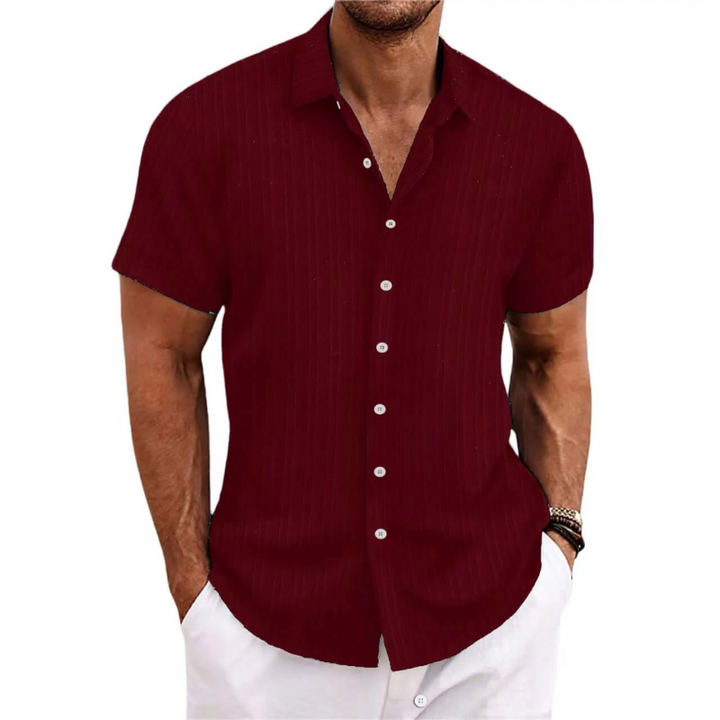 W&W Mode | Herren Kurzarm Hemd Sommer