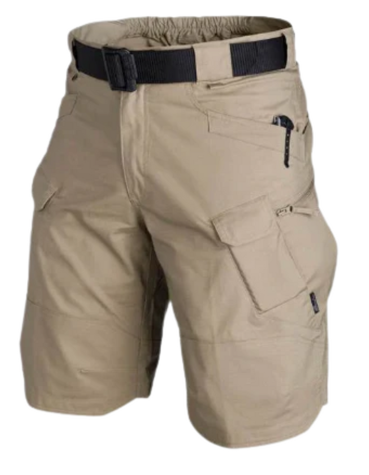 W&W Mode | Herren Bequeme Cargo Shorts Schwarz