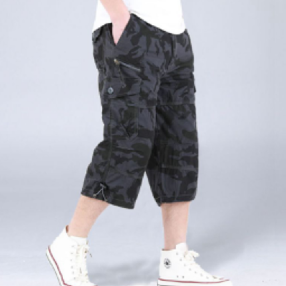 W&W Mode | Herren Bequeme Cargo Shorts