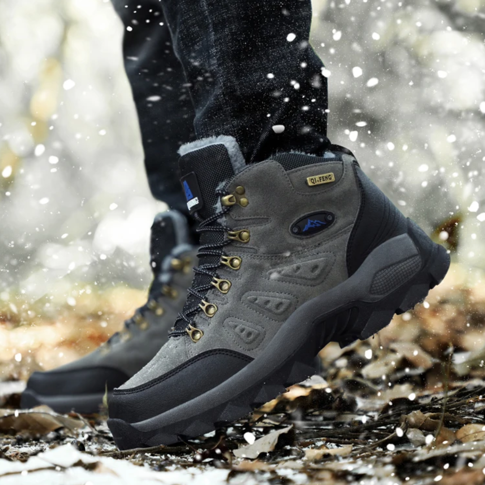 W&W Mode | Wanderschuhe Wasserdicht Hoher Knöchelstütze Atmungsaktive Grip Sohle Outdoor Trail Fußbekleidung