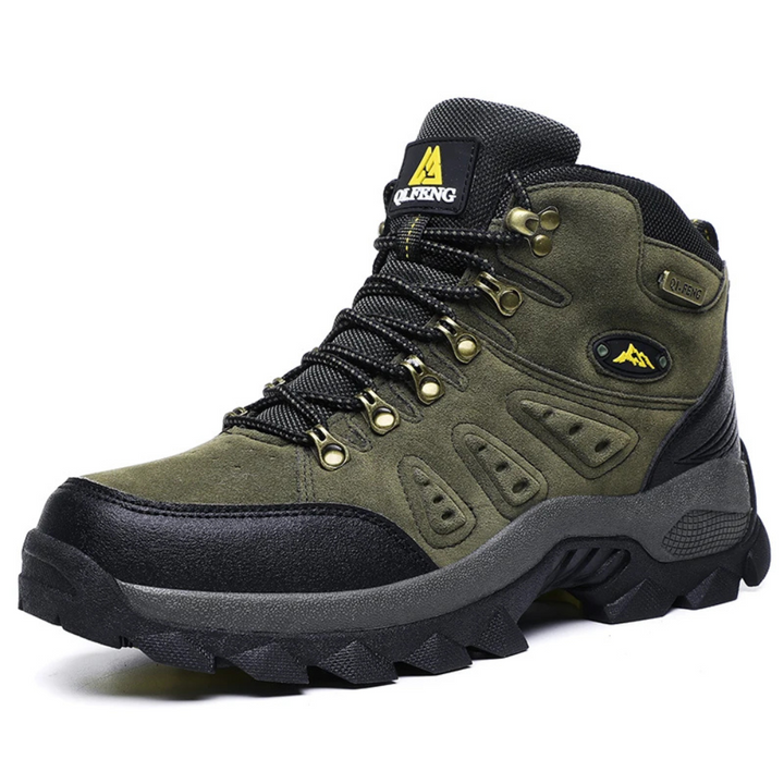 W&W Mode | Wanderschuhe Wasserdicht Hoher Knöchelstütze Atmungsaktive Grip Sohle Outdoor Trail Fußbekleidung