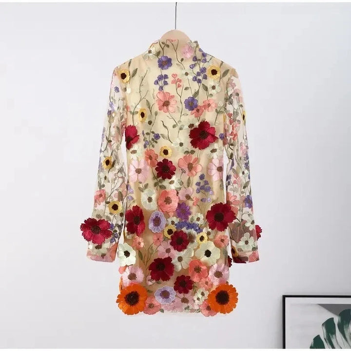W&W Mode | handgefertigtes Blumenkleid