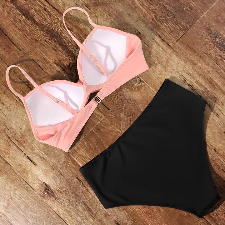 W&W Mode | Bikini mit hoher Taille für Damen, Sommer Bademode
