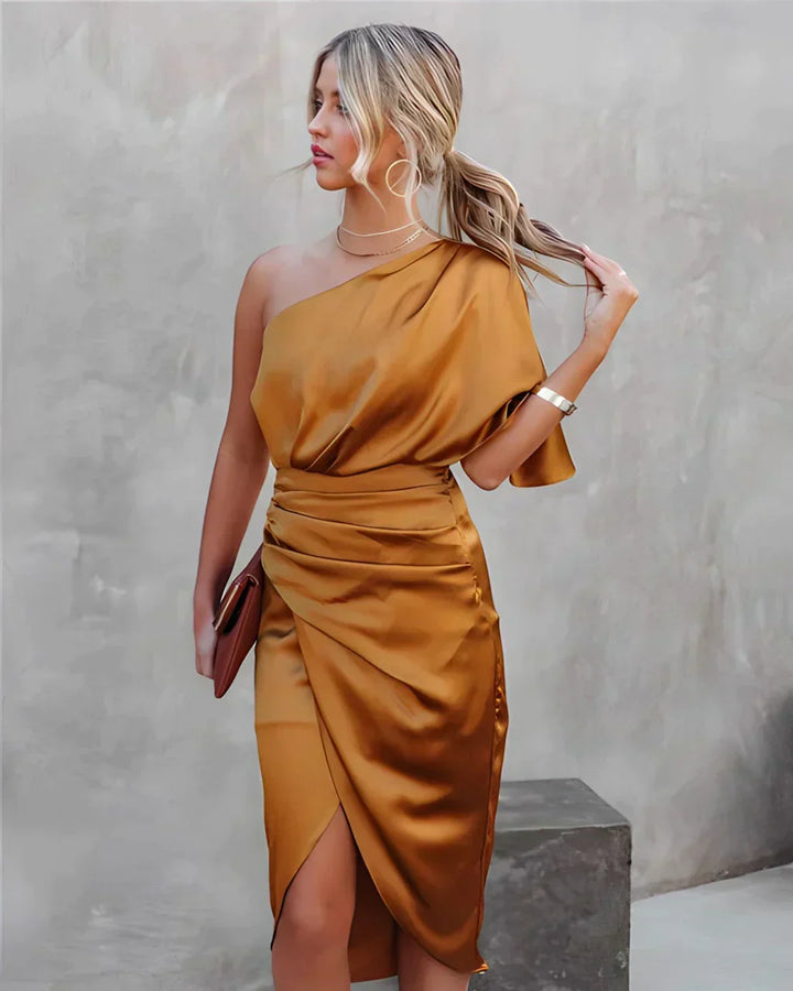 W&W Mode | Elegantes Seidenkleid