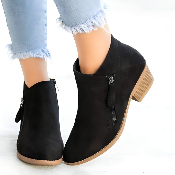 W&W Mode – Stylische Wildlederstiefel