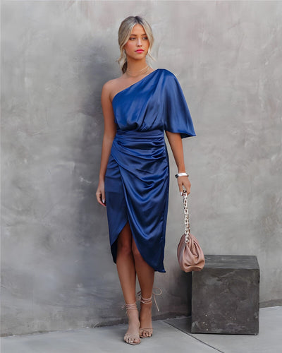 W&W Mode | Elegantes Ein Schulter Abendkleid