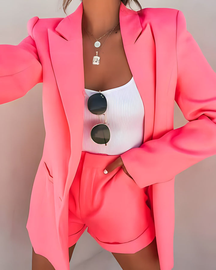 W&W Mode | Stilvolles Blazer- Und Shorts-Set