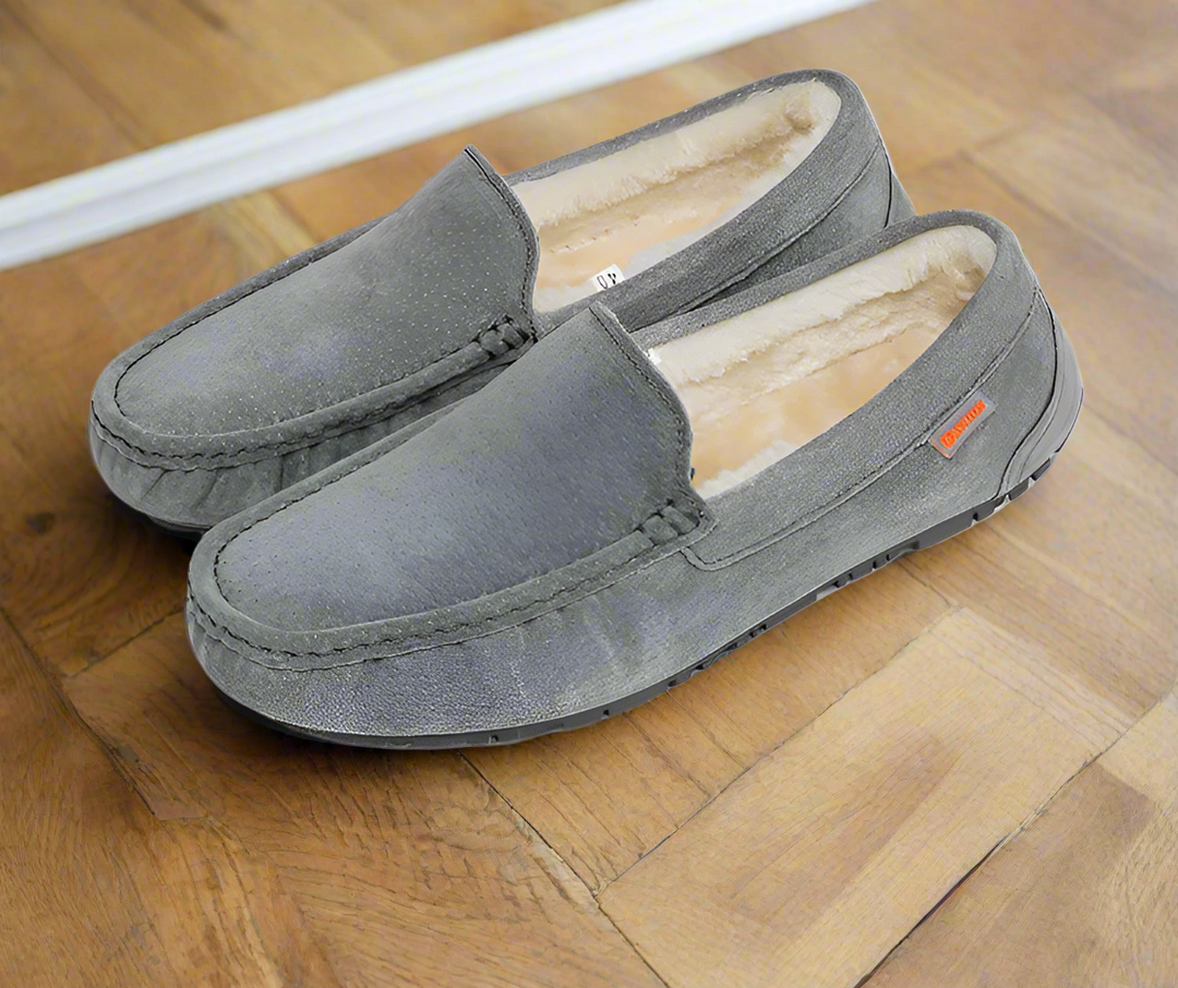 W&W Mode | Luxe Warme Gefütterte Mokassinschuhe Für Herren