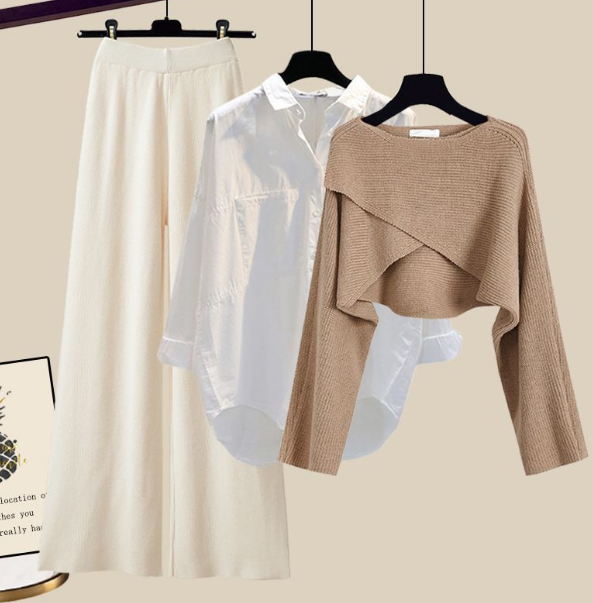 W&W Mode - Bequemes dreiteiliges Langarmsets