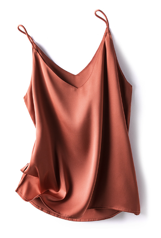 W&W Mode | Satin Unterhemd Mit Spaghettiträgern Für Damen