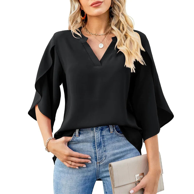 W&W Mode | Chiffon Bluse Leichte Und Stilvolle Damenbluse