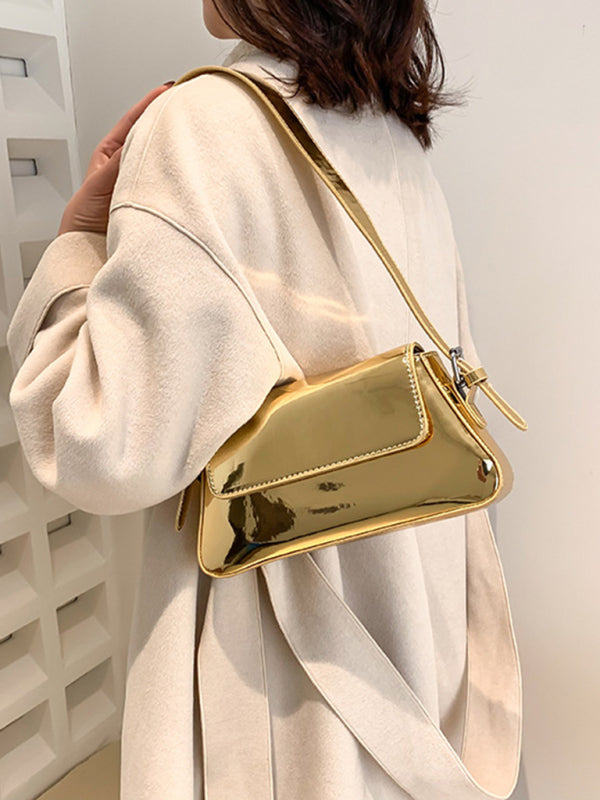 W&W Mode | Mode Kleine Hochglanz-handtasche