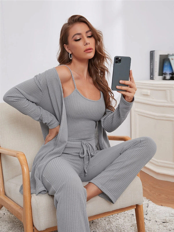W&W Mode | Luxus 3-teiliges Loungewear-Set für Damen